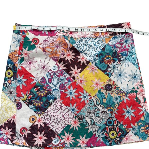 RipSkirt Patchwork Skirt Adjustable Waist Lightweight Quick-Dry Womens Size XL - Picture 5 of 7